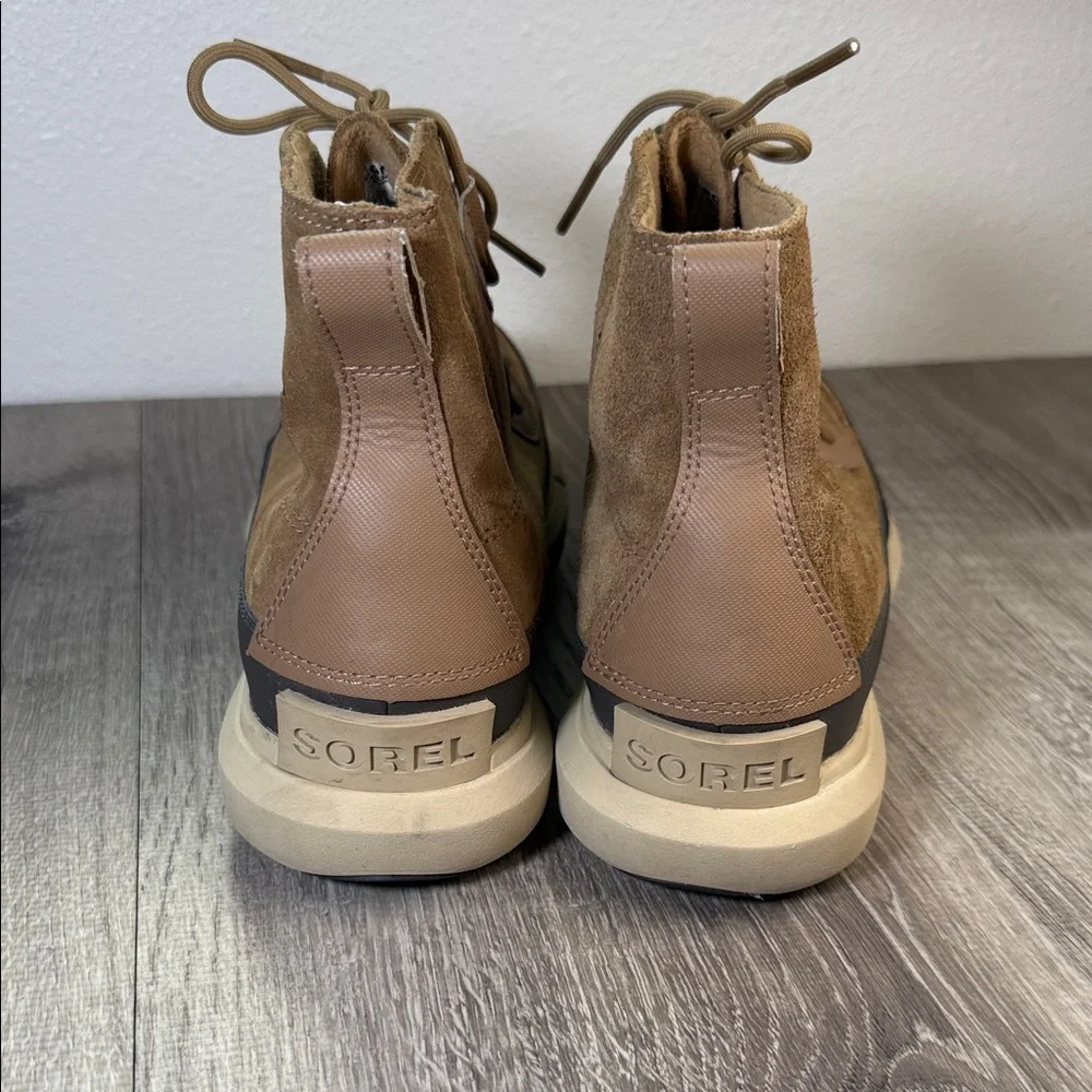 Sorel Brown Lace Up Boots - Picture 2 of 10